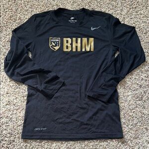 Nike Black Long Sleeve Dri-FIT Tee